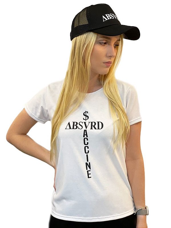 Camiseta Feminina Money Over Vaccine