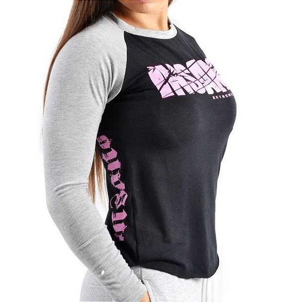 Manga Longa Destroyer Pink Stamp