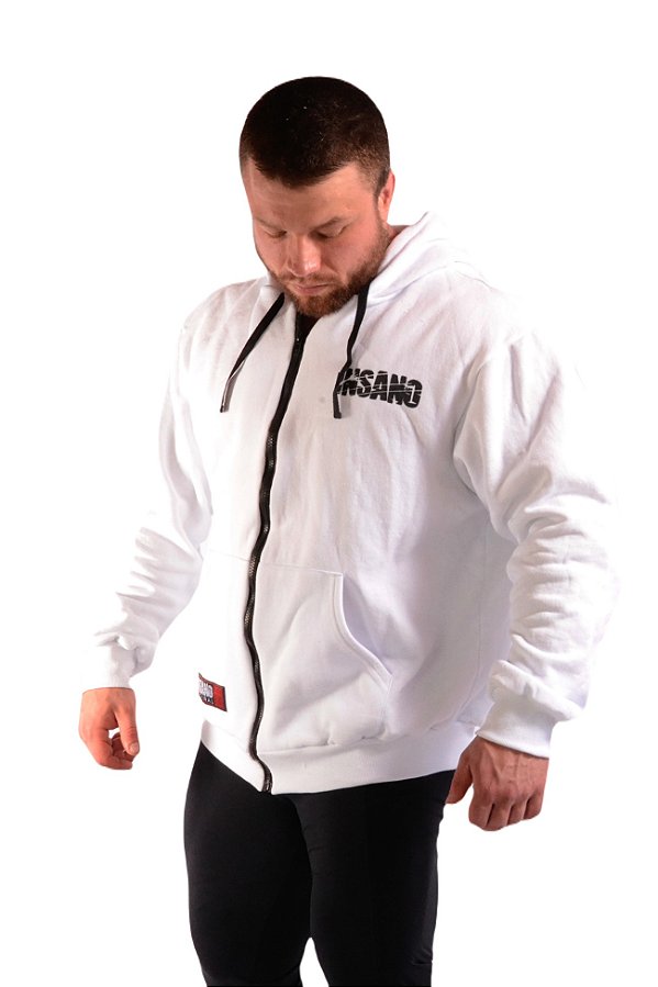 Casaco de Moletom com Ziper Insano