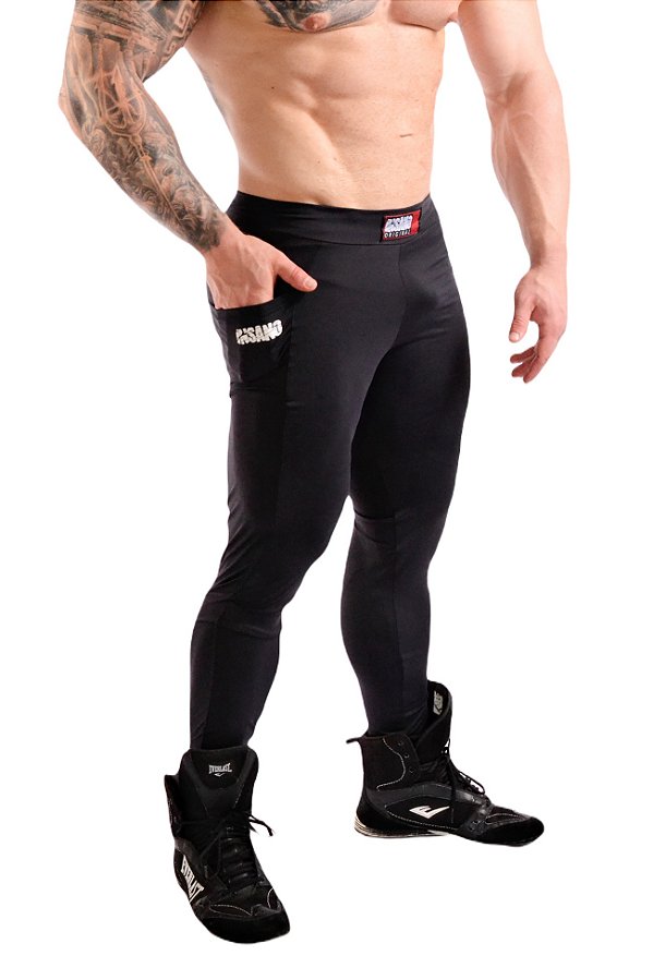Legging Masculina Com Bolso