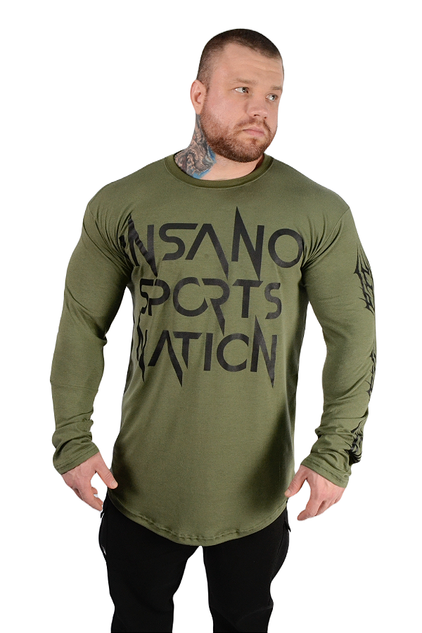 Manga Longa Insano Sports Nation