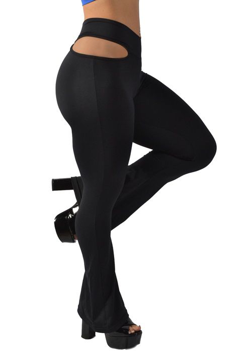 Legging Flare Recortada