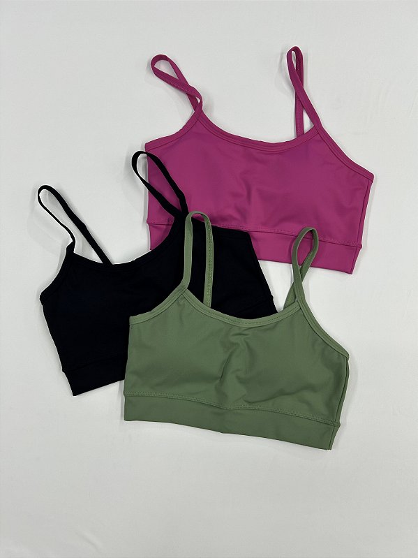 Combo 3 Top Básicos Aerobic