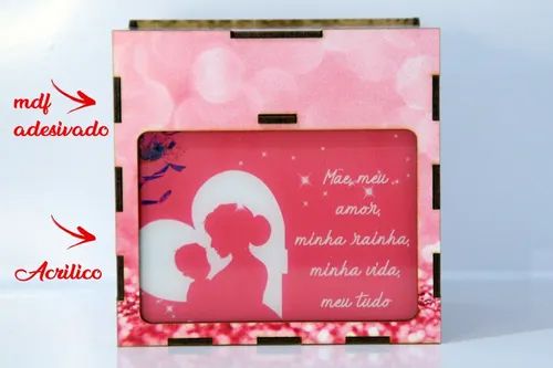 Presente Luminária Personalizado Criativo Dia Das Mães