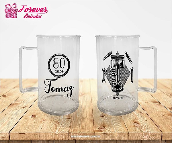 Caneca Chopp  80 Anos