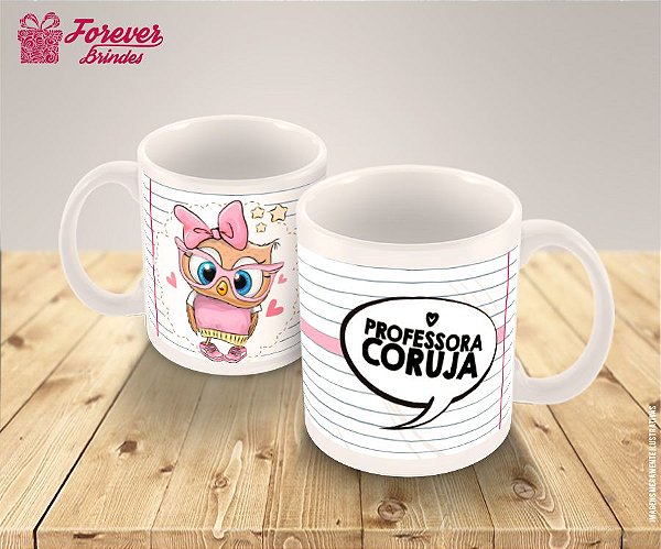 Caneca de Porcelana Personalizada brindes festa Infantil 325ml