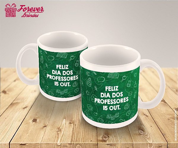 Caneca de Porcelana Personalizada dia dos Professores