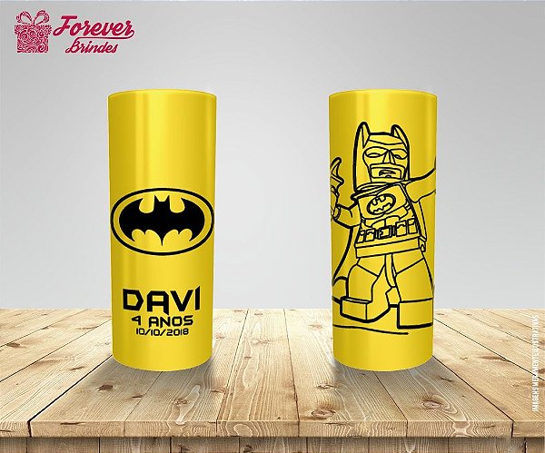 Copo Long Drink Batman Aniversário