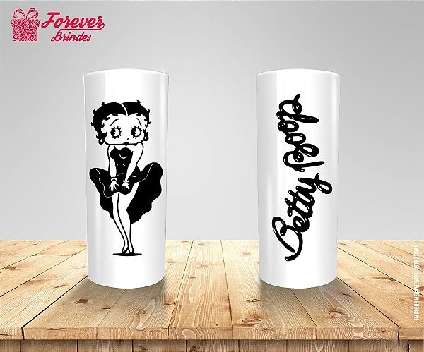 Copo Long Drink Betty Boop Vestido