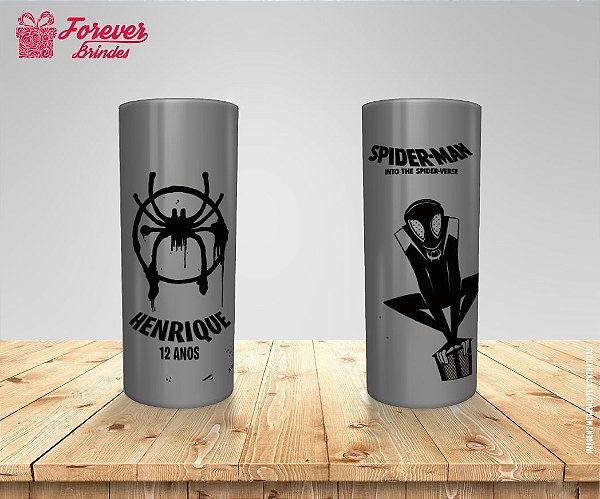 Copo Long Drink Homem Aranha