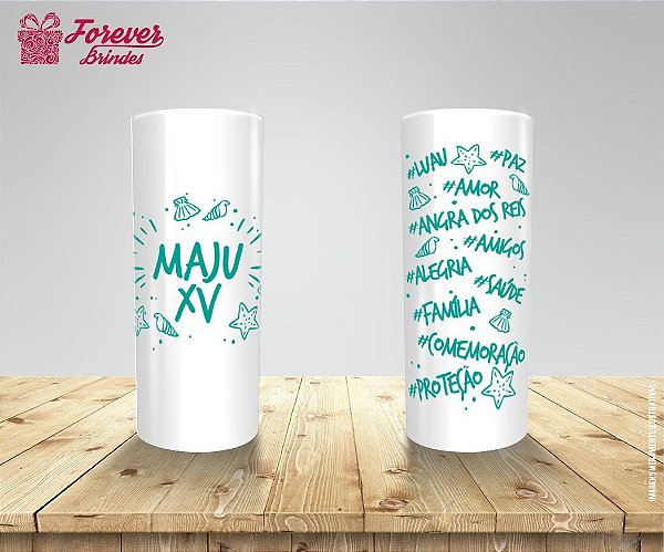 Copo Long Drink Personalizado 15 Anos