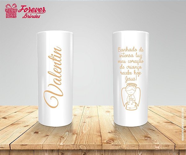 Copo Long Drink Personalizado De Batizado