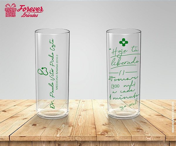 Copo Long Drink Personalizado De Medicina
