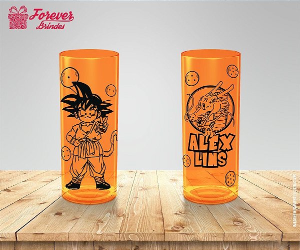 Copo Long Drink Personalizado Dragon Ball