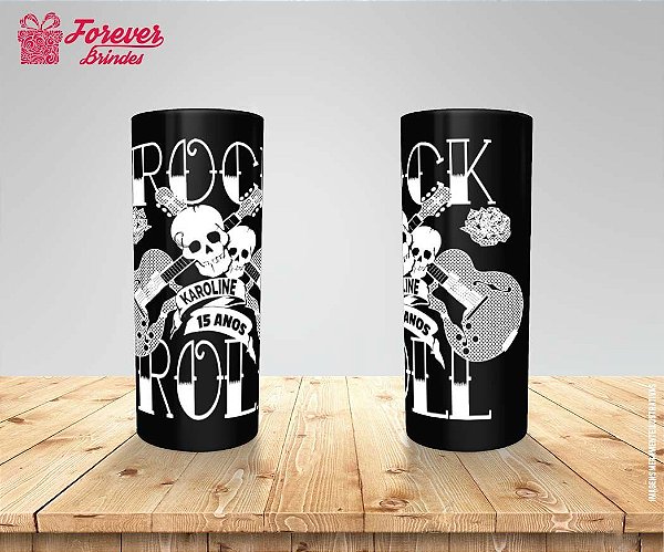 Copo Long Drink Personalizado Rock N' Roll