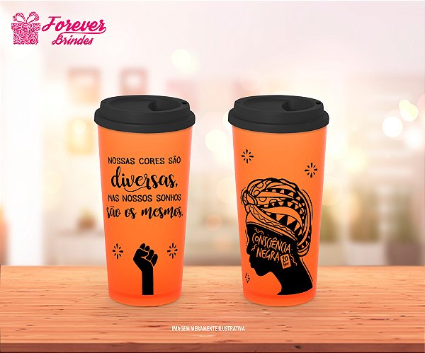 Copo Ecológico Café Consciência Negra