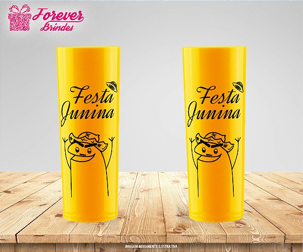 Copo Long Drink Festa Junina Flork