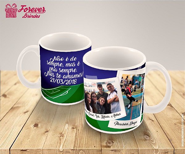 Caneca Porcelana Com Foto