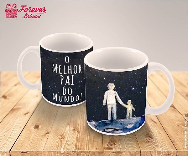 Caneca Personalizada Melhor Pai do Mundo