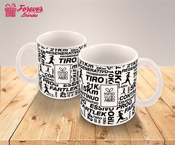 Caneca Porcelana Personalizada Atletismo