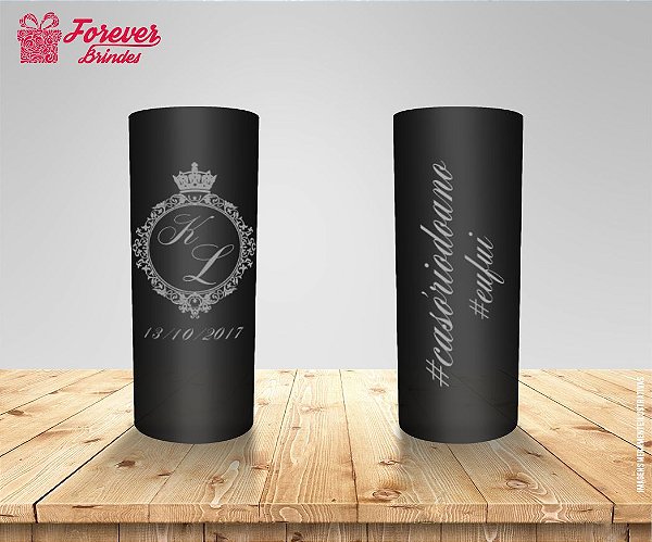 Copo Long Drink Casamento Eu Fui