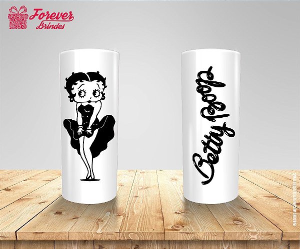 Copo Long Drink Betty Boop Vestido