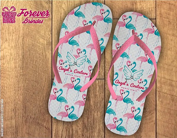 Chinelo Flamingo Empresarial