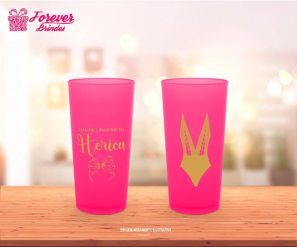 Copo Ecológico Café Chá de Lingerie