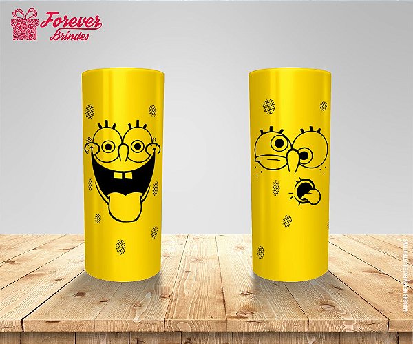 Copo Long Drink Bob Esponja Personalizado