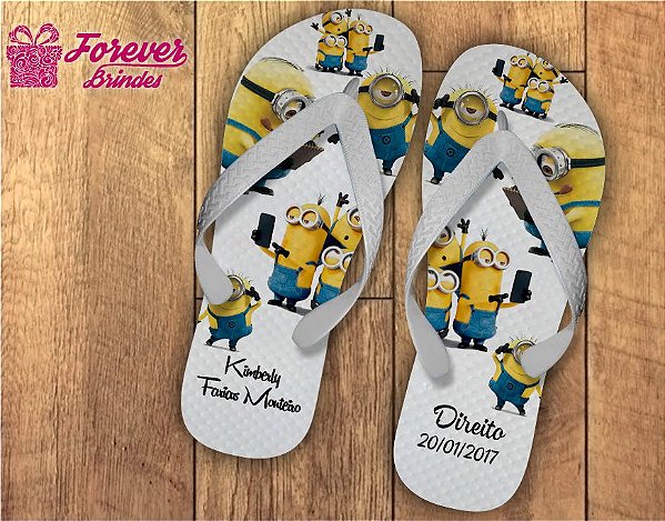 Chinelo Formatura direito minions advogado