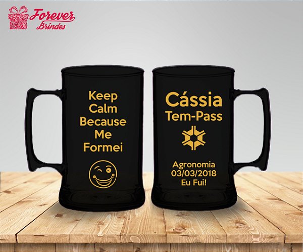 Caneca De Chopp Formatura Agronomia Me Formei