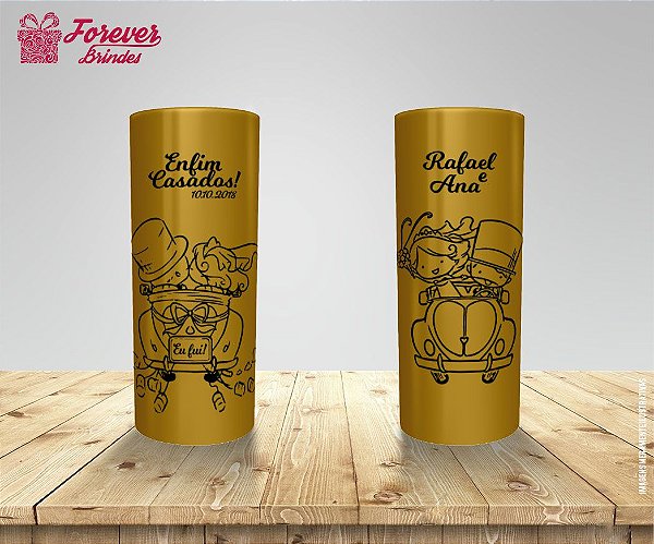 Copo Long Drink Casamento Lua De Mel