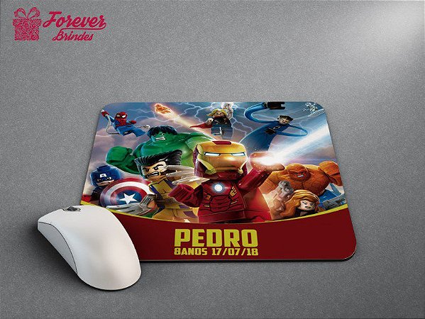 Mouse Pad Quadrado Os Vingadores