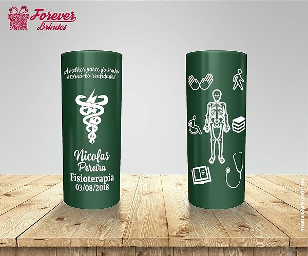 Copo Long Drink Personalizado De Fisioterapia