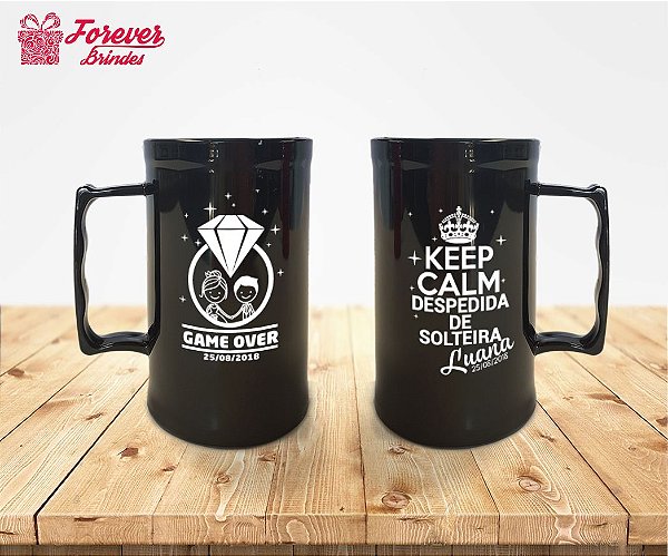 Caneca De Chopp Despedida De Solteira Game Over