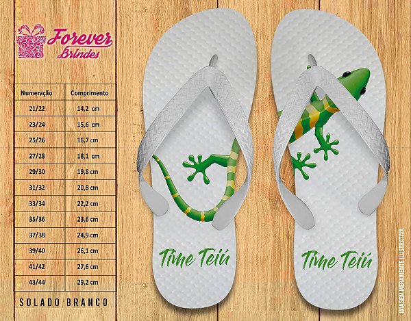 Chinelo Personalizado Formatura Escolar