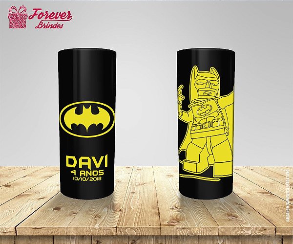 Copo Long Drink Batman Aniversário