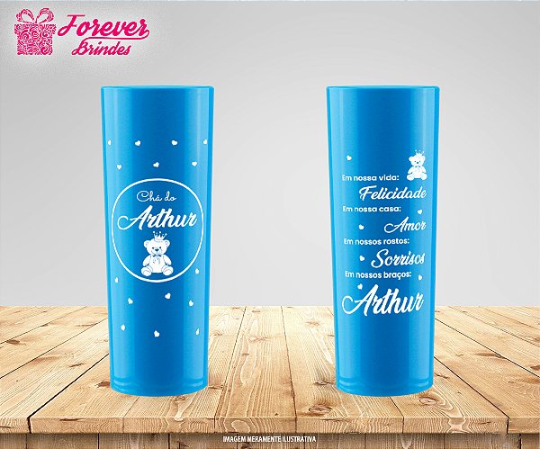 Copo Long Drink Personalizados Chá de Fralda