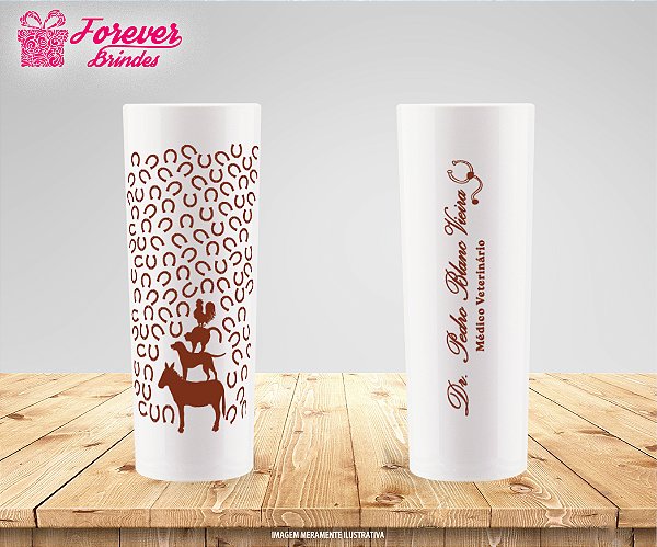 Copo Long Drink Personalizado Formatura Medicina Veterinária