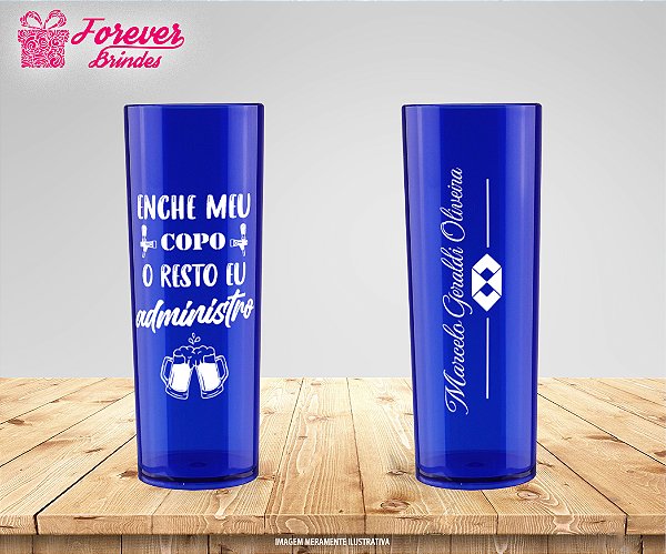 Copo Long Drink Personalizado Formatura Administração
