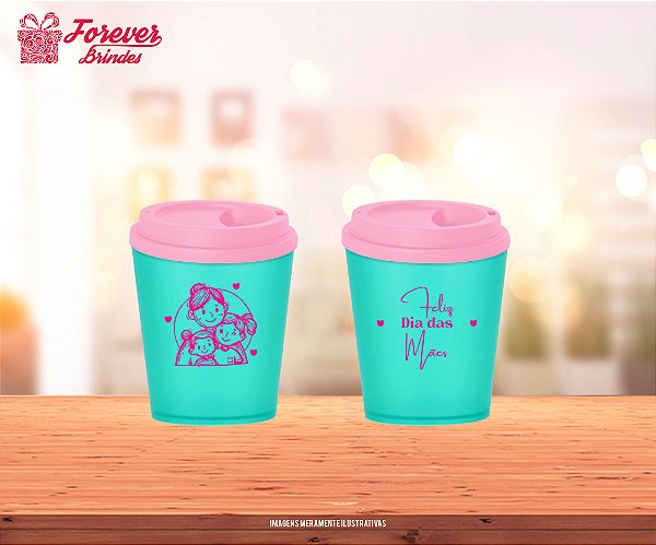 Copo Ecológico Café Personalizado Dia das Mães