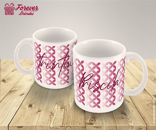 Caneca de Porcelana Personalizada Aniversário Trintou
