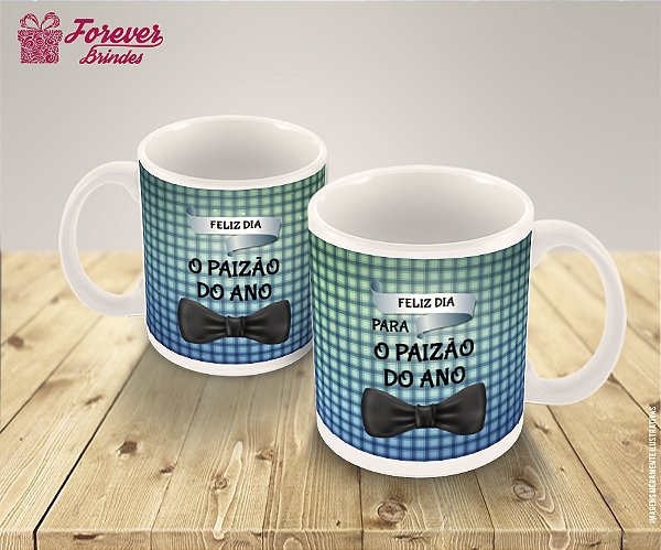 Caneca de Porcelana Personalizada Dia dos Pais
