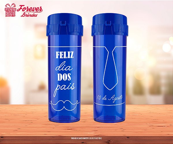Garrafa Acquabio personalizado Dia dos Pais