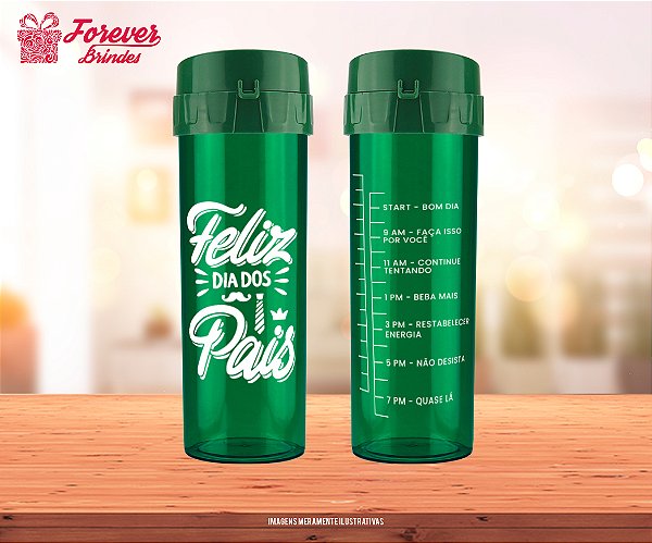Garrafa Acqua bio Personalizado Dia dos Pais