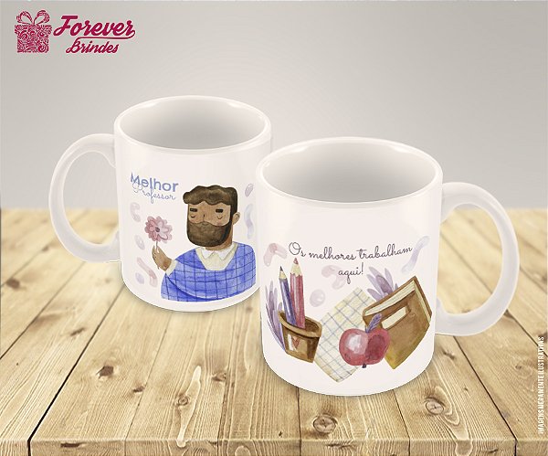 Caneca de Porcelana Personalizada Dia DOS PROFESSORES