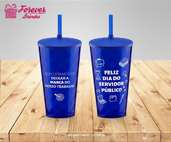 Copo Twister Personalizado DIA DO SERVIDOR PÚBLICO