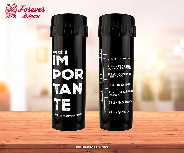 Garrafa Acqua bio Personalizado Dia do Servidor Público