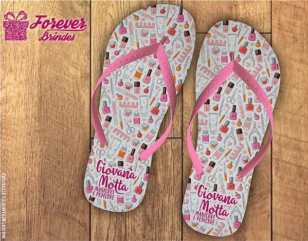 Chinelo Personalizado de Manicure