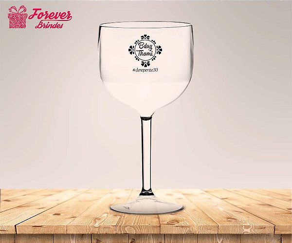 Taça Gin Personalizada 30 anos